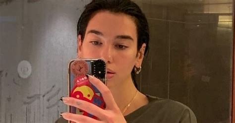 dua lipa shower selfie|Dua Lipa shocks fans as they spot X